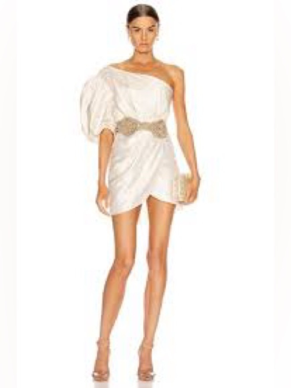 JO Ancestral Mallorca Jacquard mini dress & belt - Picture 1 of 8